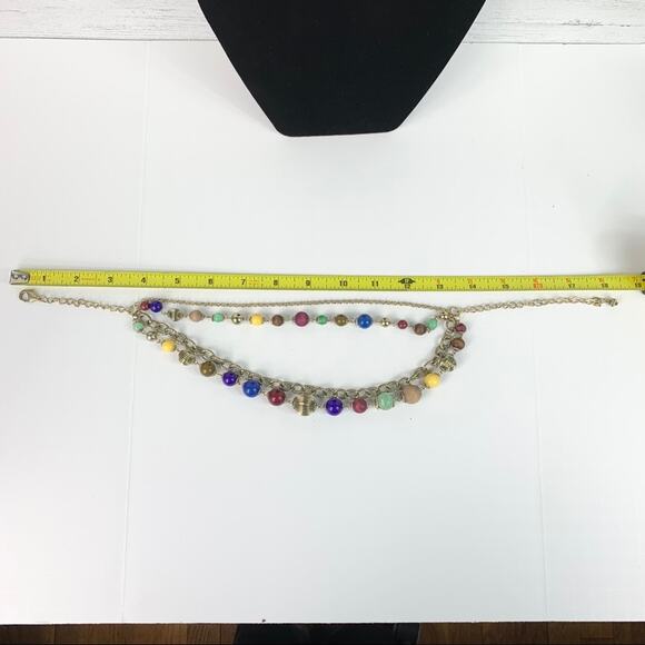 Colorful Multi-strand Necklace - Picture 4 of 4